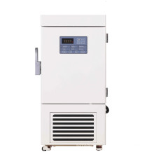 Laboratório Display Digital Digital Vacina profunda vertical Mini geladeira ultra baixa capacidade de temperatura 58L -86 graus